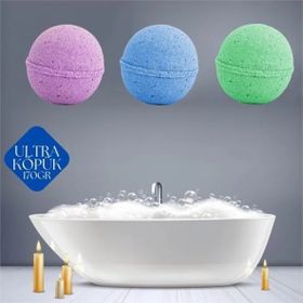 Transformacion 717655 3'lü 540 gr Jakuzi Küvet Banyo Bombası Topu