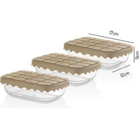 Transformacion 717689 White Choco Box 3x800 ml Saklama Kabı