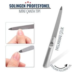 Transformacion 718178 Paslanmaz Çelik Solingen Profesyonel Mini Tırnak Törpüsü