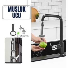Transformacion 718318 12+2 Adet Silikon 2 Fonksiyonlu Orografie Design Musluk Ucu