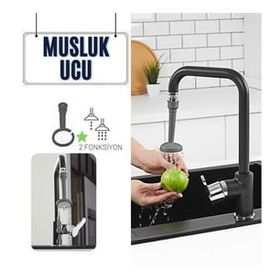 Transformacion 718318 12+2 Adet Silikon 2 Fonksiyonlu Orografie Design Musluk Ucu
