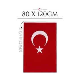 Transformacion 718380 12+2 Adet Kumaş 80x120 cm Türk Bayrağı