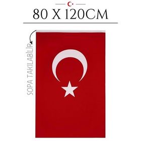 Transformacion 718380 12+2 Adet Kumaş 80x120 cm Türk Bayrağı