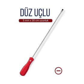Transformacion 718382 12+2 Adet 5 mm Uç 30 cm Uzunluk Düz Uç Tornavida