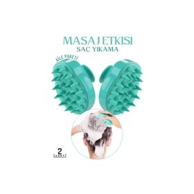 Transformacion 718411 Absolute Design Silikon Masaj Destekli Saç Yıkama Fırçası