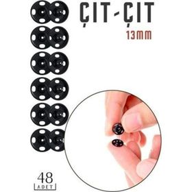 Transformacion 718452 13 mm 48 Adet No: 3 Metal Çıtçıt
