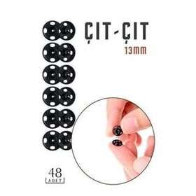 Transformacion 718452 13 mm 48 Adet No: 3 Metal Çıtçıt