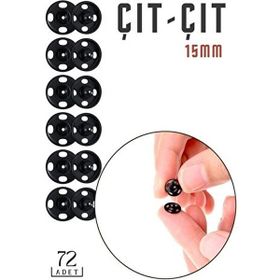 Transformacion 718453 No:4 288 Adet 15 mm Metal Çıtçıt