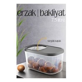 Transformacion 718467 MultiBox Sürgülü Kapak 7.5 lt Erzak Bakliyat Kutusu