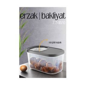 Transformacion 718467 MultiBox Sürgülü Kapak 7.5 lt Erzak Bakliyat Kutusu
