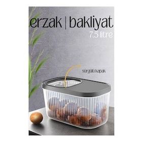 Transformacion 718467 MultiBox Sürgülü Kapak 7.5 lt Erzak Bakliyat Kutusu