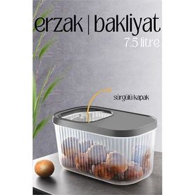 Transformacion 718467 MultiBox Sürgülü Kapak 7.5 lt Erzak Bakliyat Kutusu