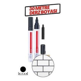 Transformacion 718600 30 m Siyah Derz Arası Boyama Rötüş Kalemi