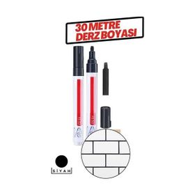 Transformacion 718600 30 m Siyah Derz Arası Boyama Rötüş Kalemi