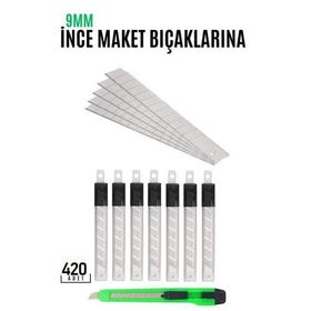 Transformacion 718656 70 Adet 9 mm Küçük Boy İçin Maket Bıçak Yedeği