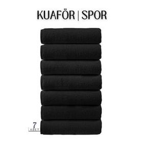 Transformacion 718673 Mikrofiber 7'li Set Kuaför Spor Havlusu