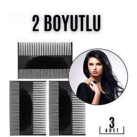 Transformacion 718693 2 Boyutlu Velux Design Bayan Tarağı 3'lü Set
