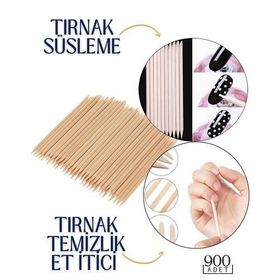 Transformacion 718736 Faber Design 900 Adet Ahşap Tırnak Temizleyici Et İtici
