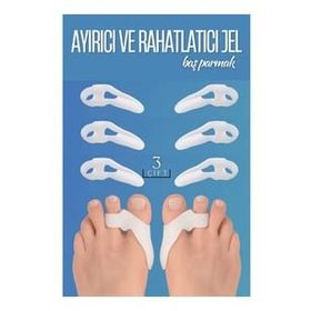 Transformacion 718809 3 Çift Baş Parmak Parmak Ayırıcı ve Rahatlatıcı