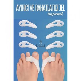 Transformacion 718809 3 Çift Baş Parmak Parmak Ayırıcı ve Rahatlatıcı