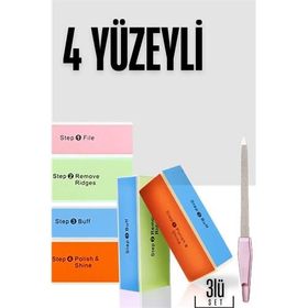 Transformacion 718814 28+14 Adet 4 Yüzeyli Törpü ve Parlatma Blok Sünger