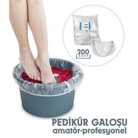 Transformacion 718845 200'lü Paket Pedikür Galoşu