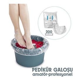 Transformacion 718845 200'lü Paket Pedikür Galoşu