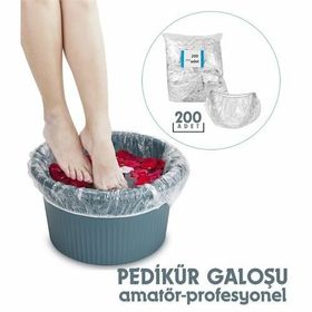 Transformacion 718845 200'lü Paket Pedikür Galoşu