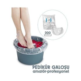 Transformacion 718845 200'lü Paket Pedikür Galoşu