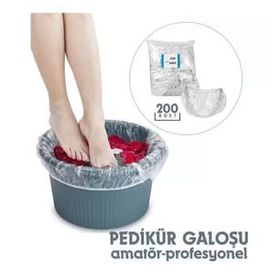 Transformacion 718845 200'lü Paket Pedikür Galoşu