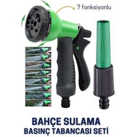 Transformacion 718858 7 Fonksiyon Basınçlı Bahçe Sulama Tabancası Seti