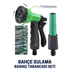 Transformacion 718858 7 Fonksiyon Basınçlı Bahçe Sulama Tabancası Seti