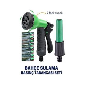 Transformacion 718858 7 Fonksiyon Basınçlı Bahçe Sulama Tabancası Seti