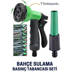 Transformacion 718858 7 Fonksiyon Basınçlı Bahçe Sulama Tabancası Seti