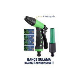 Transformacion 718859 4 Fonksiyon Basınçlı Bahçe Sulama Tabancası Seti