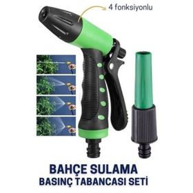 Transformacion 718859 4 Fonksiyon Basınçlı Bahçe Sulama Tabancası Seti