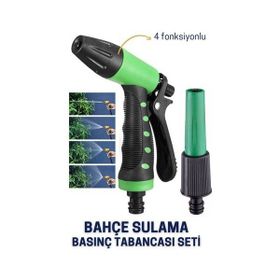 Transformacion 718859 4 Fonksiyon Basınçlı Bahçe Sulama Tabancası Seti