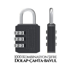 Transformacion 718877 Şifreli 35 mm Medium Dolap Çanta Bavul Kilidi