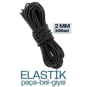 Transformacion 718889 300 m 2 mm Siyah Bel Paça Giysi Lastiği