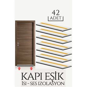 Transformacion 718907 S.Tringali Design 30+12 Adet Kapı Eşik Isı İzolasyonu