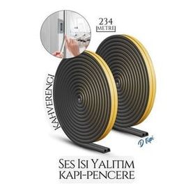 Transformacion 718912 150+84 m D Tip Kapı Pencere Ses Isı Yalıtım Bandı