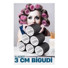 Transformacion 719264 3 cm 6'lı Paket Bigudi
