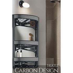 Transformacion 719296 Carbon Design Banyo Köşe Rafı