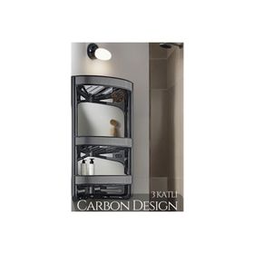 Transformacion 719296 Carbon Design Banyo Köşe Rafı