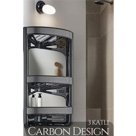 Transformacion 719296 Carbon Design Banyo Köşe Rafı