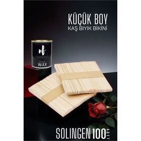Transformacion 719424 Solingen Küçük Boy 100 Adet Ağda Spatulası