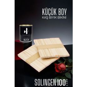 Transformacion 719424 Solingen Küçük Boy 100 Adet Ağda Spatulası