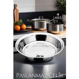 Transformacion 719554 4x21 cm Paslanmaz Celik B. Caprio Design Tabak Seti