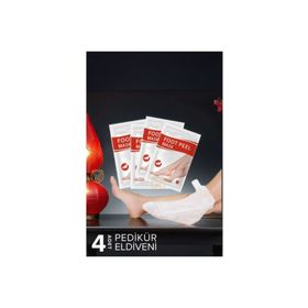 Transformacion 719785 Argan 4 Adet Pedikür Bakım Çorabı