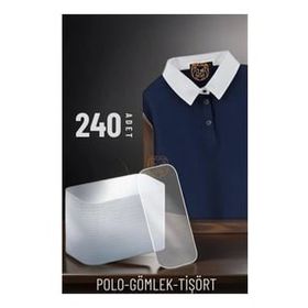 Transformacion 719822 240 Adet Polo Yaka T-shirt Yaka Dikleştirici